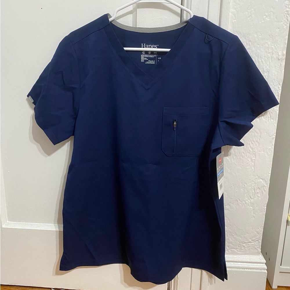Hanes Premium Scrub Top